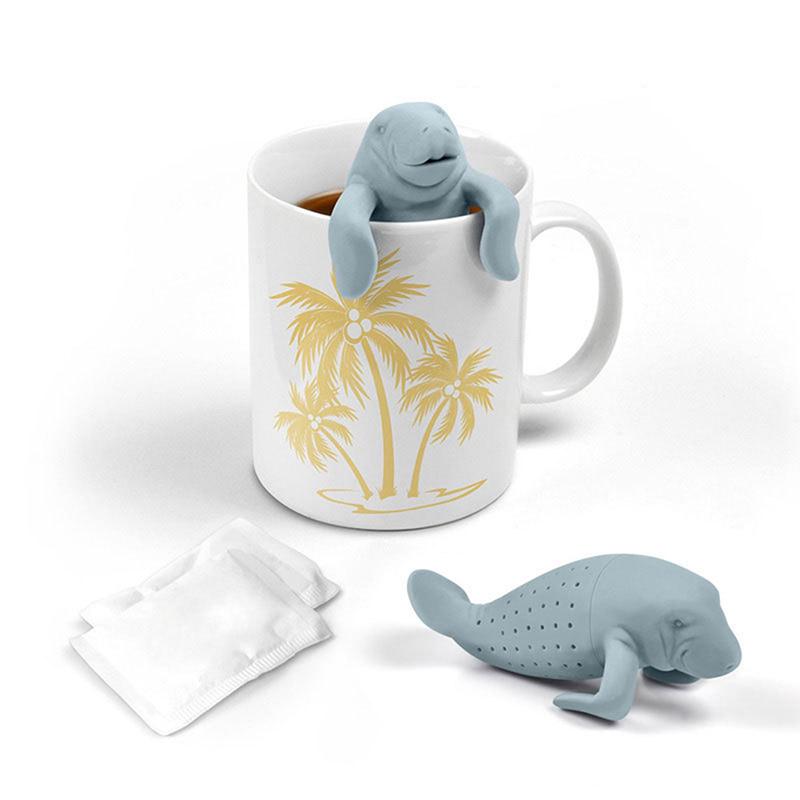Buy Food Grade Manatee Tea Infuser Color Boxed Tea Strainer Manatee ...