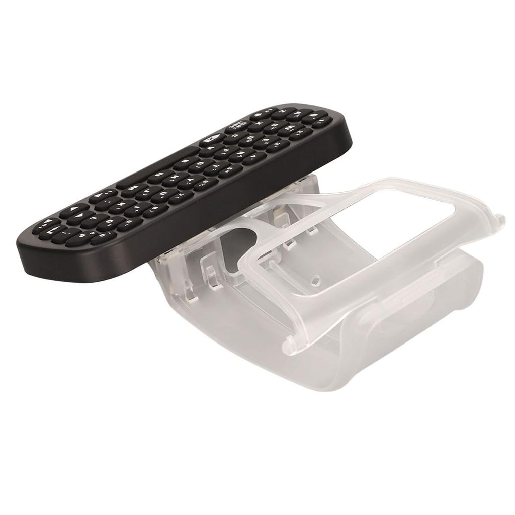 Game Controller Keyboard for Bluetooth Wireless Game Chat Pad Keypad with External Gamepad Console, Backlight/Stand, Keyboard, Built-in