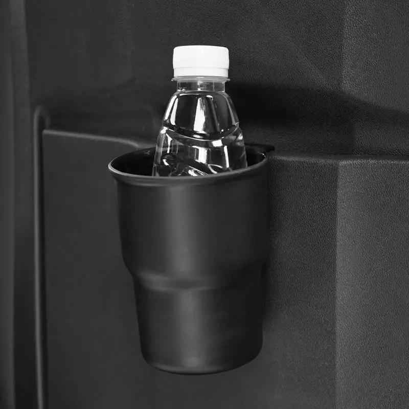 Car Water Cup Holder Mobile Phone Beverage Holder Trash Can Multifunctional Storage Box Auto Interior Accessories