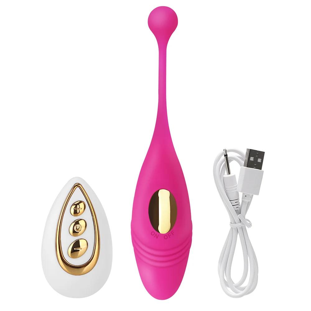 Wearable Dildo Vibrator Vaginal Tighten Exercise Clitoris Stimulation Wireless Remote Vibrator Sex Toys for Women 10 Speed