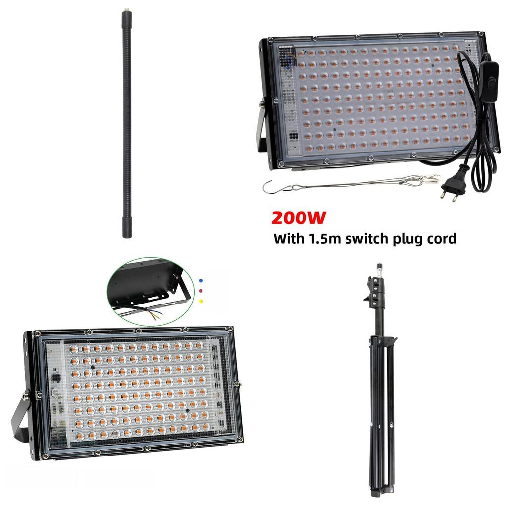 Full Spectrum Led Grow Light For Indoor Plants With High Efficiency And Waterproof Design