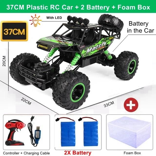 RC Car Remote Control Climbing Vehicle Outdoor All Terrain Off-road Trucks 4WD Racing Drift Cars Toy Gift for Kids Adults