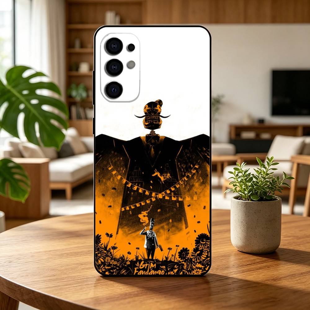 Game Grim Fandango  Phone Case For Samsung S25,S24,S21,S22,S23,S30,Ultra,S20,Plus,Fe,Soft Silicone Black Cover