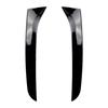 Gloss Black Pair Rear Window Side Wing Spoiler For VW Passat B7 Wagon 11-15