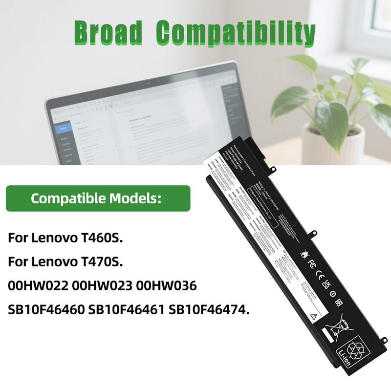 New 00HW022 01AV405 Laptop Battery for Lenovo Thinkpad T460s T470s Notebook 01AV406 01AV407 01AV408 00HW023 00HW036 SB10F46462