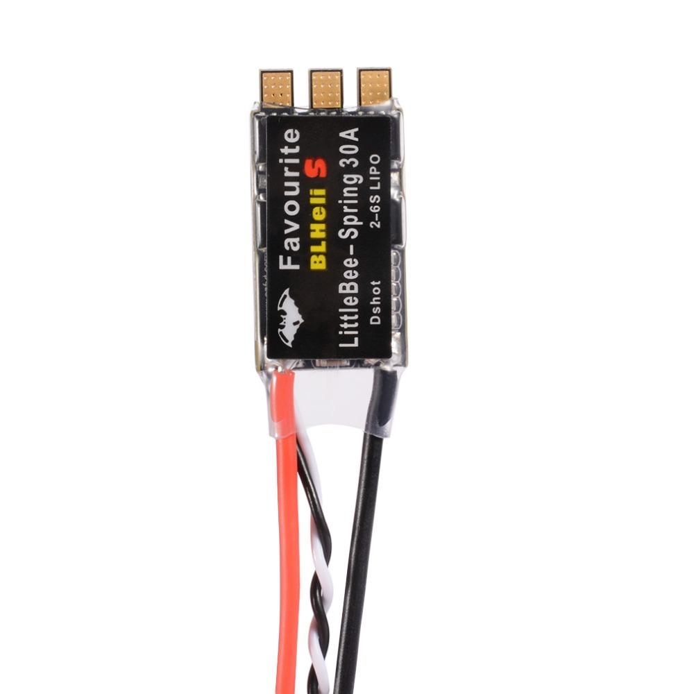 OneShot125 Supports Mulitshot DSHOT Brushless ESC BLHeli-s Little Bee Spring Speed Controller