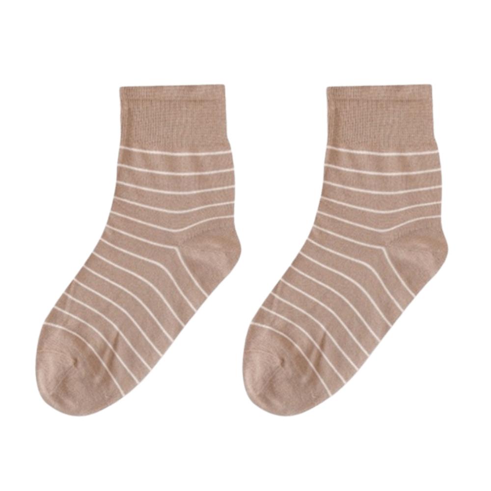 No Tight Mid Calf Socks Loose Cuff Nursing Socks Non Binding Women Socks Indoor Wear