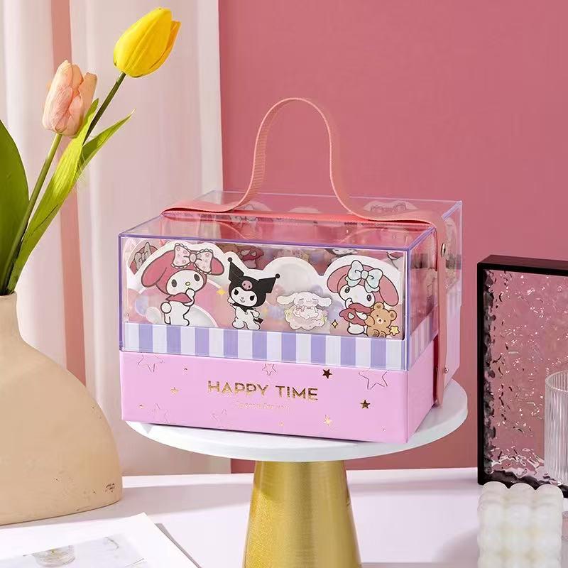 Scatola Regalo Acrilica Cartone Animato per Bambini - Perfetta per Compleanni, Matrimoni e Bomboniere.
