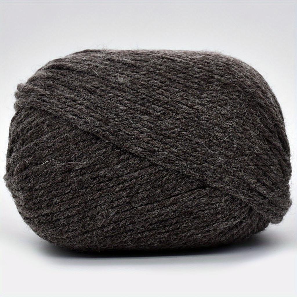 Worsted Weight Wool Yarn Soft & Durable Knitting Crochet Yarn for Cushions DIY Craft Yarn for Beginners