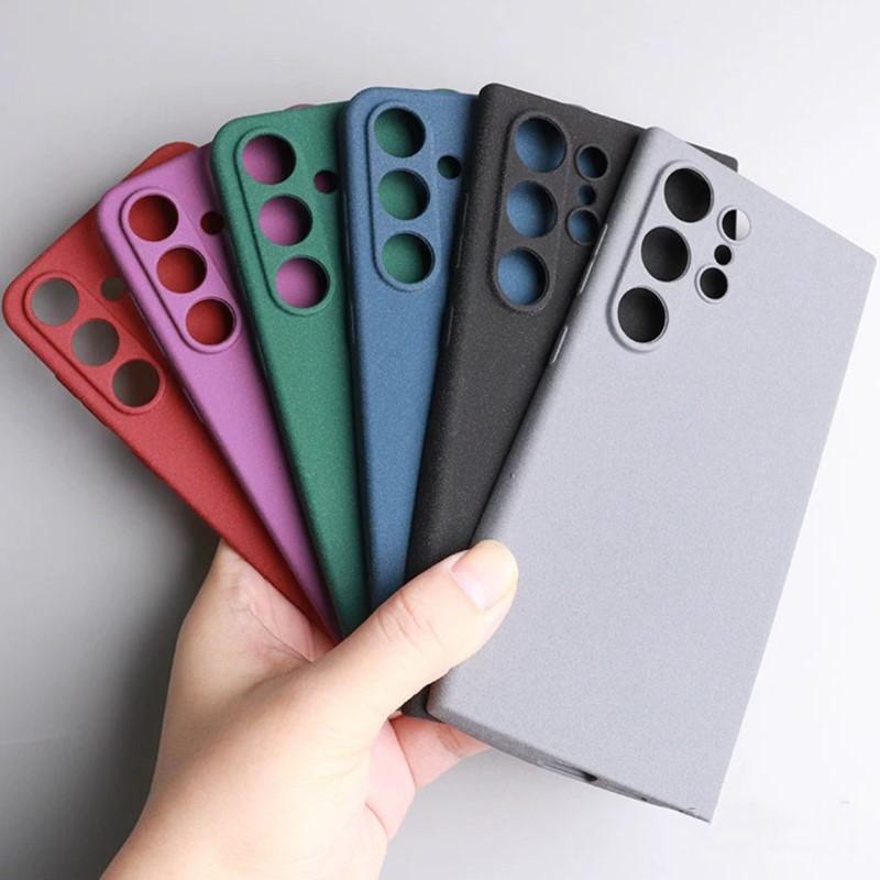 Minimalist Matte Frosted Soft Sandstone Case for Samsung Galaxy S26Ultra S25Edge S24 S23 S22 S21 Plus FE Note20 Shockproof Cover
