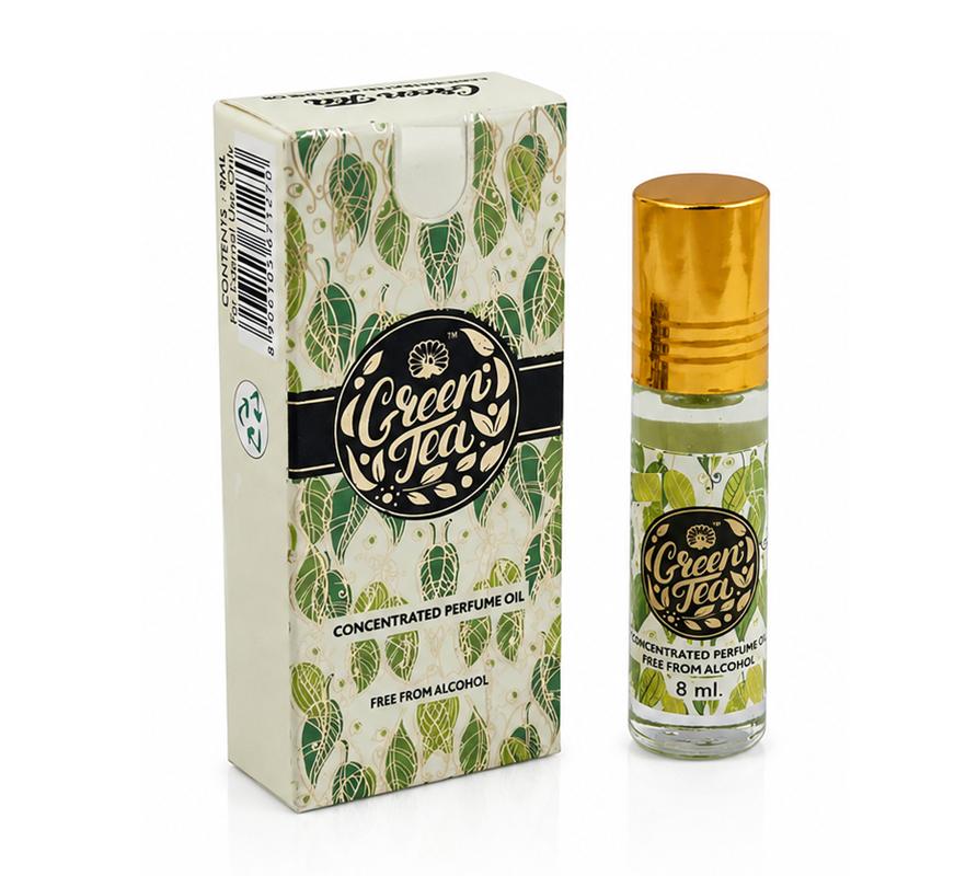 Aceite de Perfume Concentrado Natural Attar Para Larga Duración Con Rollon Fácil de Aplicar Para Hombres y Mujeres - 8 ML