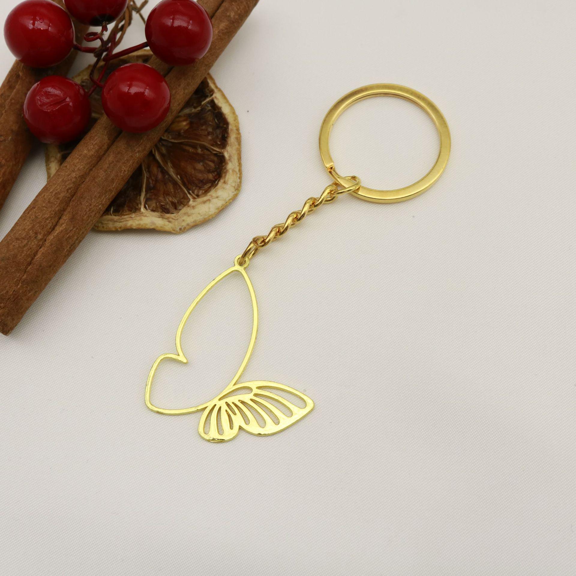 Popular Simple Butterfly Keychain Pendant