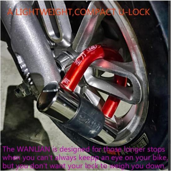 Противоугонный замок для мотоцикла — фото 7