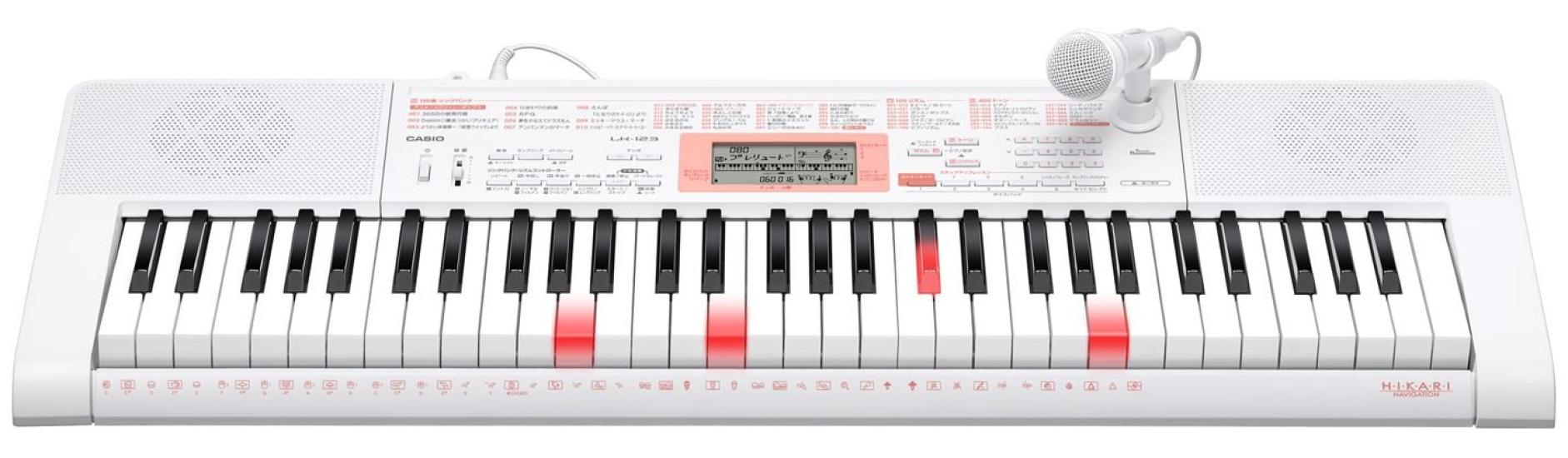 

Casio Electronic Keyboard 61 Standard Keys Optical Navigation Keyboard LK-123