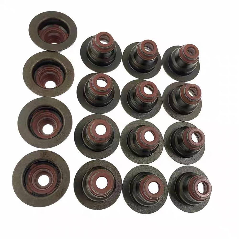 16x Valve Oil Seal 96353035 For Chevrolet Aveo 1.6L 2004-08 Daewoo Lanos 1999-02