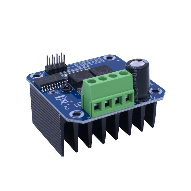 Doppel BTS7960 43A H-Brücke Hochleistungs-MotorTreiber Modul / DIY Smart Car Stromdiagnose