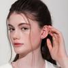 [Rosemont] Silver Petite Etoile (Dancing Jewelry) Heart Earrings Rc24B38N