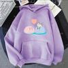 Dango Clannad Hoodie Men/Women Harajuku Kawaii Hoodies Y2k Unisex Anime Cartoon Sweatshirts Fashion Tops Casual Clothes