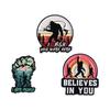 Bigfoot Believe In You Enamel Pin Cryptid Quest Sasquatch I Hate People Brooches Lapel Badge Fashion Jewelry Gifts for Friends