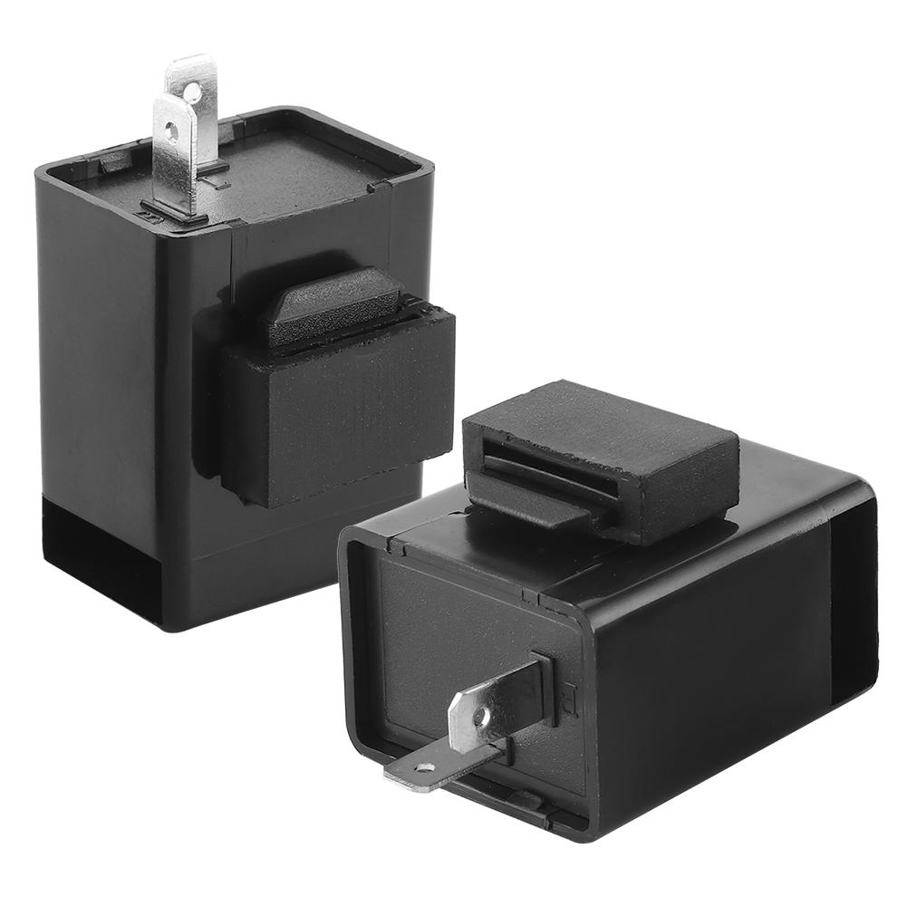 

Пара 12В 2Реле-мигалка для мотоцикла, регулируемое, для светодиодных указателей поворота, контроль скорости мигания для скутера