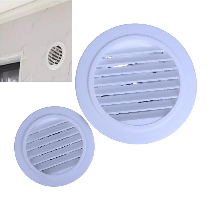 1 Peça Peças de Cozinha Banheiro Grelha Válvula de Extração de Ventilação Tampa de Abertura de Ar Condicionado Plugue de Poeira Tampa Decorativa para Dutos de Parede