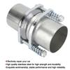 Universal 3in Stainless Steel Quick Fix Exhaust Spring Bolt Flange Pipe Repair