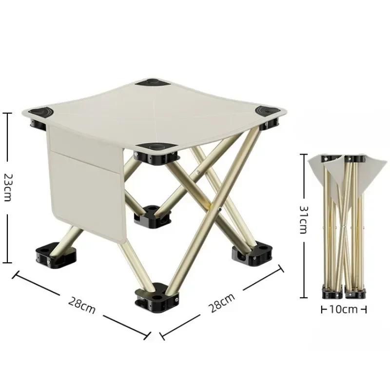 2025 Camping Chair  Outdoor Picnic Mazar Folding Stool Portable Chair Camping Chair Stool Portable Fishing Chair Folding