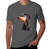 doberman pinscher TShirt Gym Wear Breathable Short Sleeve Tee