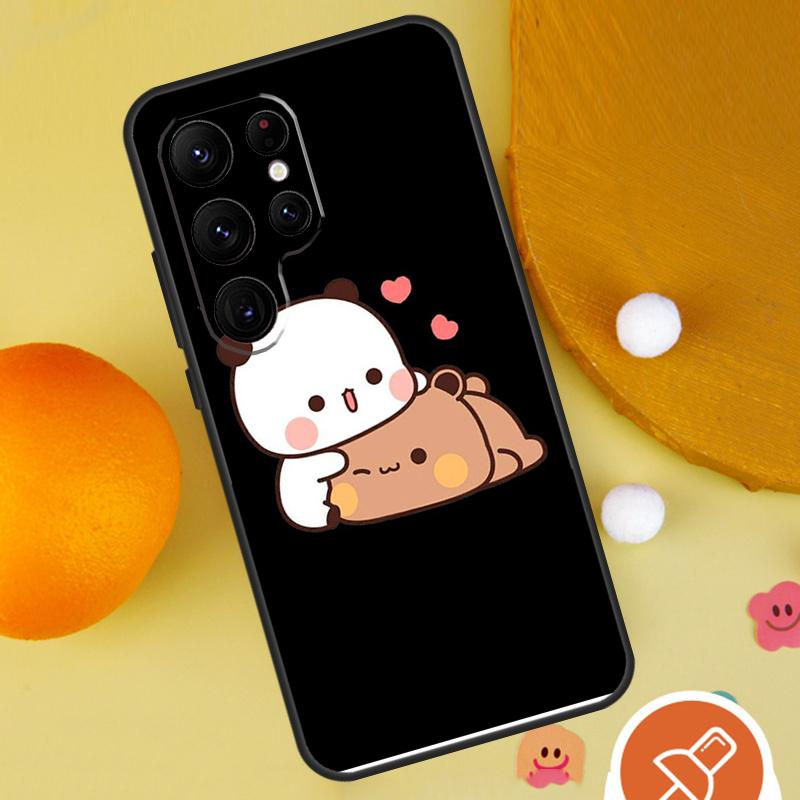 Cute BuBu DuDu Phone Case For Samsung Galaxy S25 Ultra S24 S23 S22 Ultra S9 S10 S20 Plus S21 FE Funda Cover