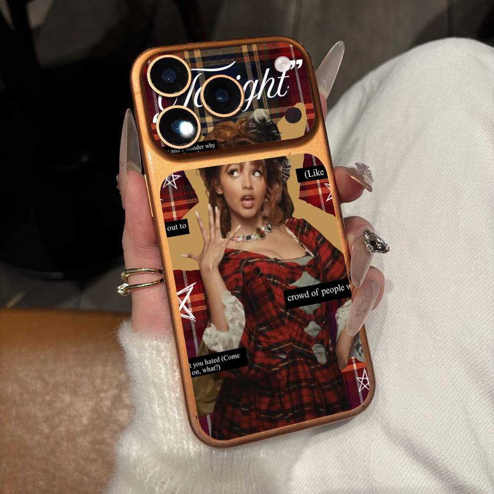 Singer Pinkpantheress Back Cover Decal Protective For Iphone 17 Pro Max Skin Sticker Back Protective Decorative Sticker