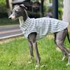 Letnia koszulka bez rękawów dla psa, Oddychające koszulki w paski dla psów, Miękki bawełniany strój dla szczeniaka Greyhound|Whippet, Dostępny rozmiar 5XL