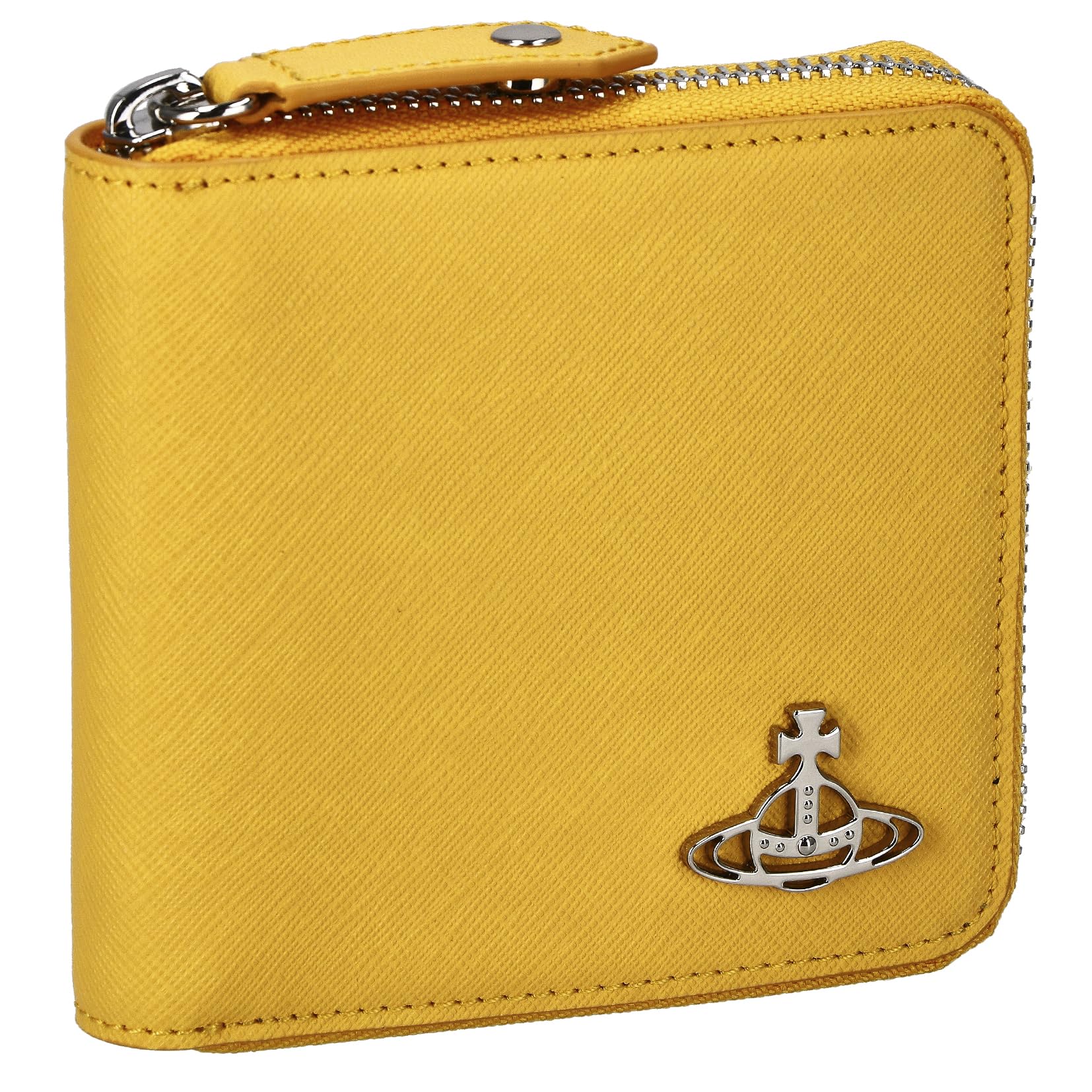 

Vivienne Westwood SAFFIANO Bifold Wallet 51010043 YEL Women s [Used]