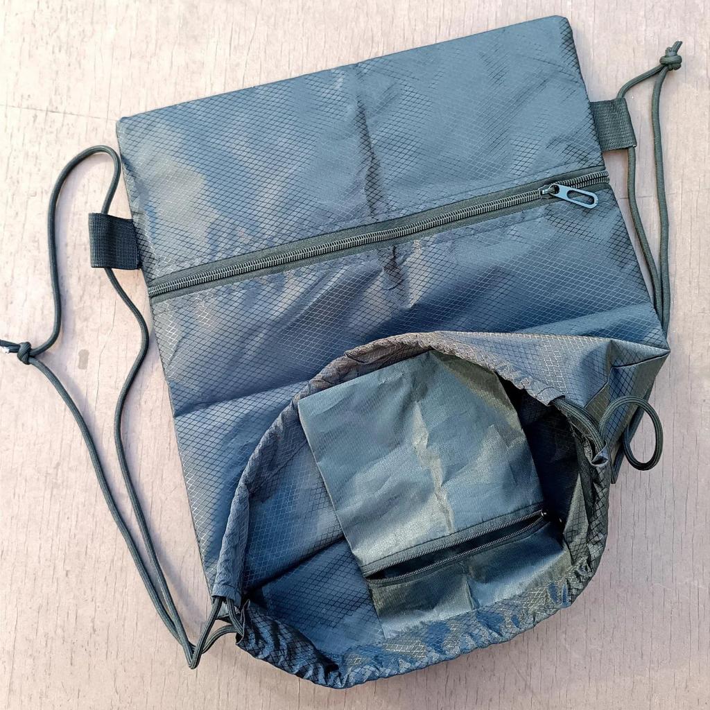 Compact Foldable Drawstring Backpack for Travel, Sports, Hiking, and Daily Use