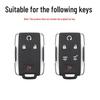Genuine Leather Car Key Case & Creative Keychain for GMC Pickup