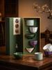 Song Dynasty Charm: Elegant Ceramic Tea Cup Set Gift Box - Ideal Birthday Souvenir