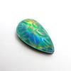 23 Ct Lab Created Doublet Opal Pear Stunning Certified Loose Gemstone