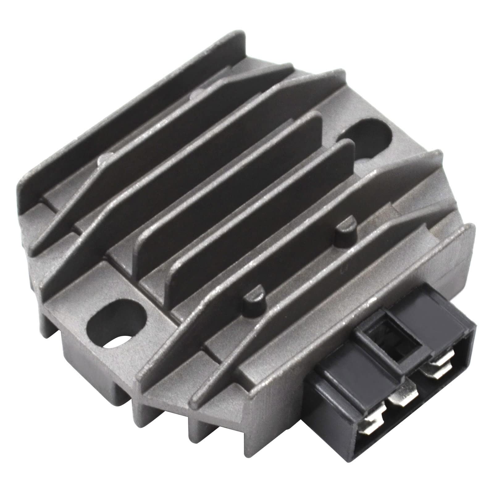 

AUTPART Motorcycle Rectifier Regulator 4HM819600100 4HMH19600000 5 Pin Compatible Models Suzuki DR650 XF650 Compatible