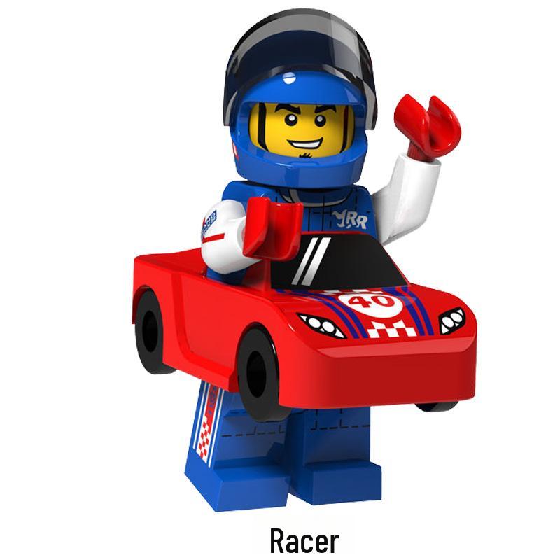 

Оптові Мультяшні Клоун та Бог Багатства Конструктор Іграшки Height about 5 cm