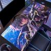 Code Geass All Main Characters Group Anime Mouse Pad, Glow Background Large Gaming Desk Mat for Game Room