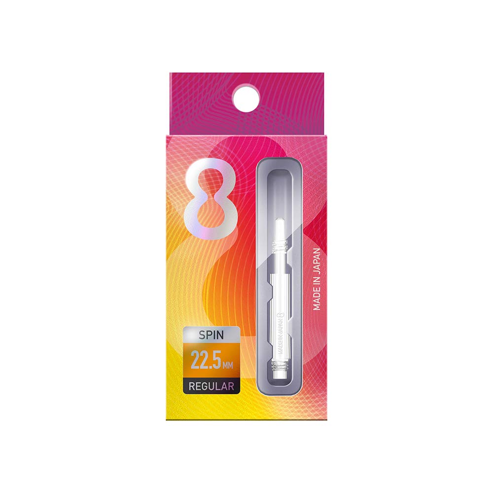 8FLIGHT Regular Shaft Spin Clear 22.5mm