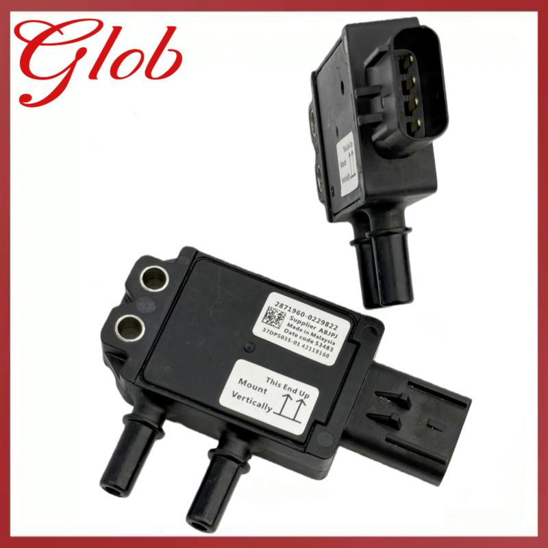 2871960 For Original Cumm DPF Exhaust Differential Pressure Sensor 2871960-Q229822  for Cumm engines 37DPS035-01 9047127