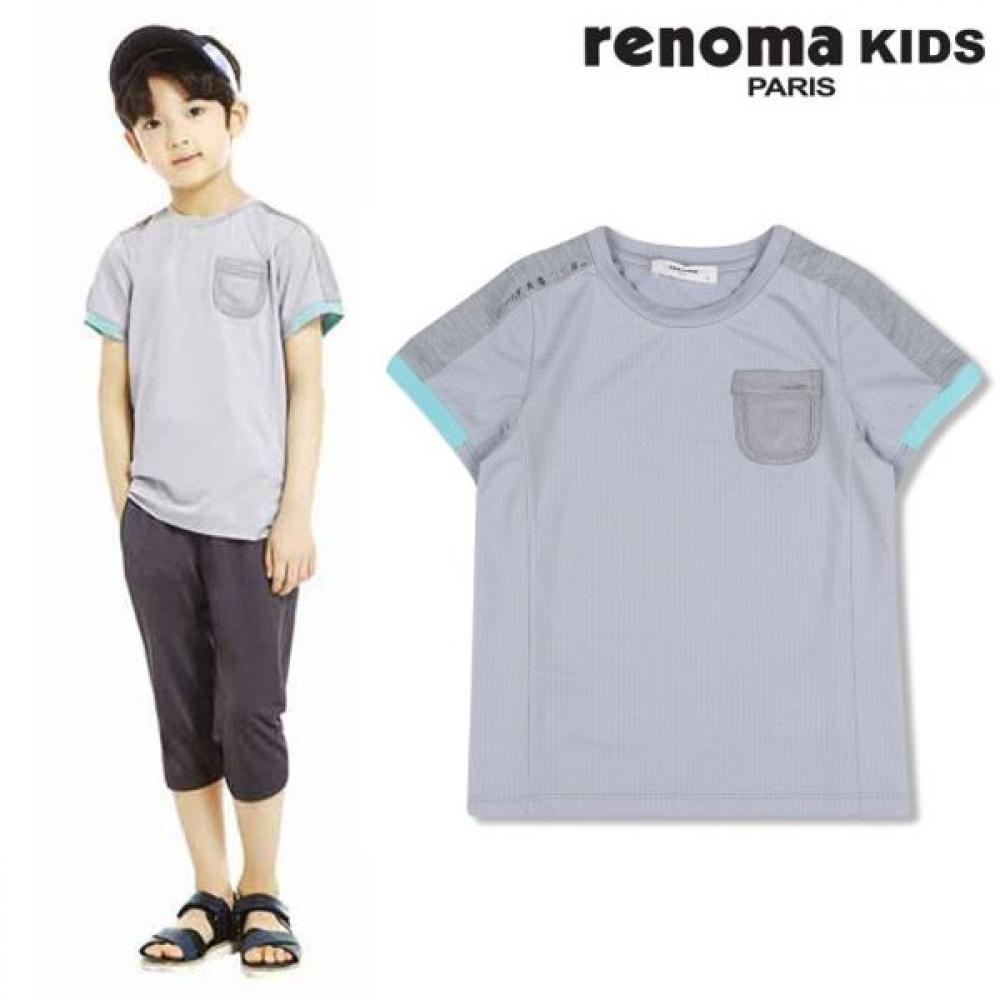 

[renoma Kids] Футболка с сетчатым карманом для мальчиков r1925T527 R1925T527_37 (melange)/110