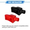 A Pair ABSOPRO Terminal Insulation Cover Terminal Cover Terminal Cover 20mm