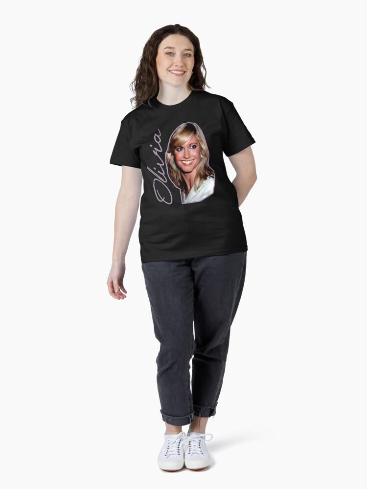 Olivia Newton John Enkele Naam Klassiek T-shirt