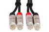 Hosa Audio Cable with RCA Pins HRR-005X2 1.5m (2 jacks)