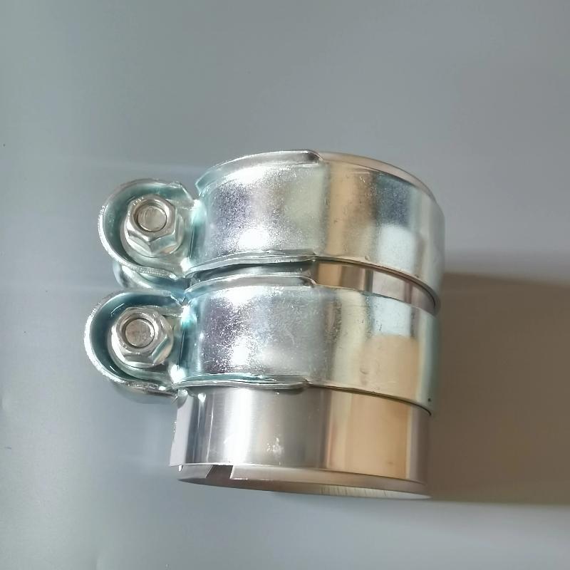 Eksossklemme 45 mm 50 mm 55 mm 60 mm 65 mm Eksosrør Rørkobling Skjøtestykke Muffeklemme Justerbar Spiss