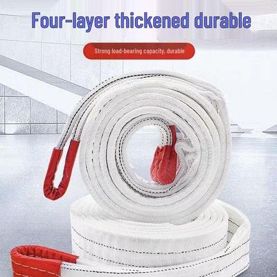 Nationale Standaard Industriële Platte Nylon Hefband met Stoffen Zak