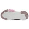 Li Ning Reverse Fantasy Leather, Textile Low Top Sports Casual Shoes Women's Pink White AGLR184-2