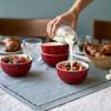 Staub Ceramic Bowl 12cm (Cherry Red) 4-piece set