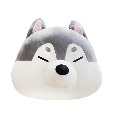 Panenka Mochimochi pes husky face, smíšené barvy, korejské výrobky pro miminka